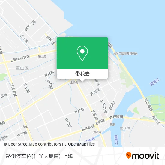 路侧停车位(仁光大厦南)地图