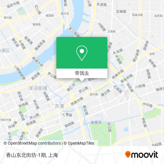 香山东北街坊-1期地图