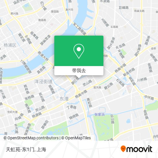 天虹苑-东1门地图