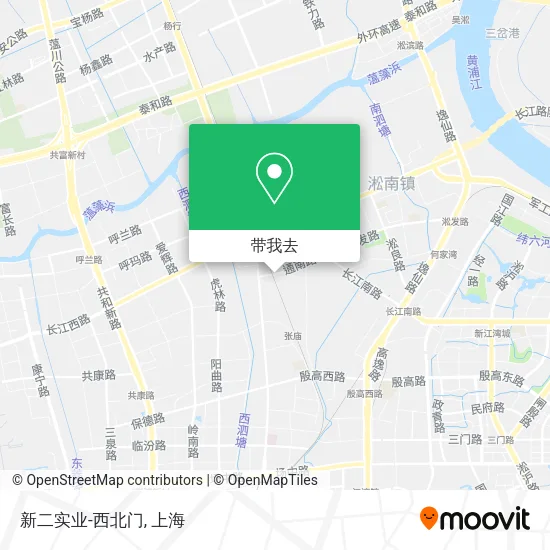 新二实业-西北门地图