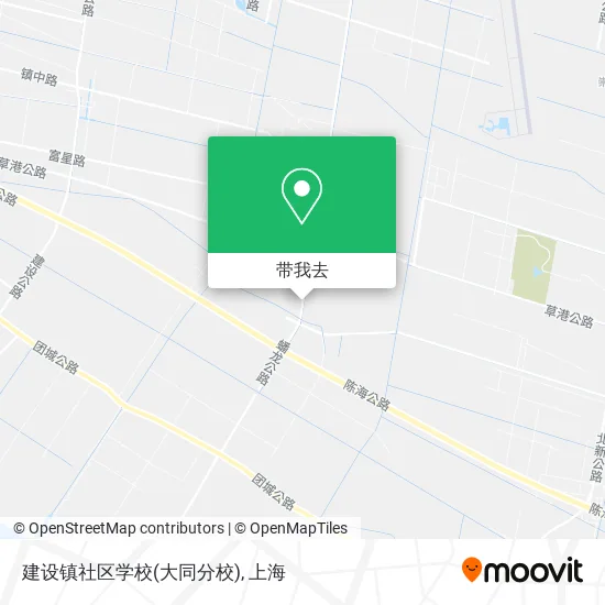 建设镇社区学校(大同分校)地图