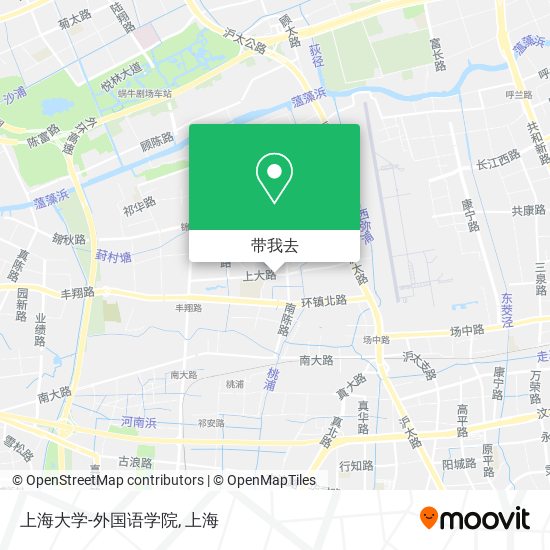 上海大学-外国语学院地图