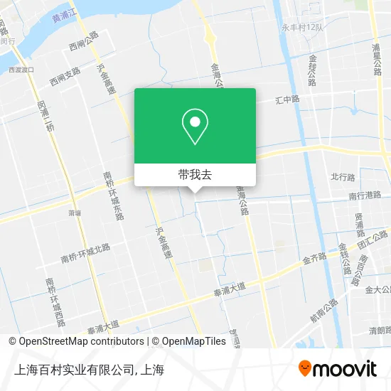 上海百村实业有限公司地图