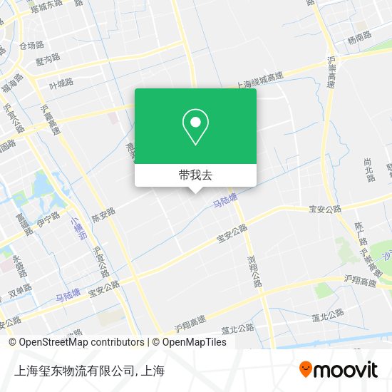 上海玺东物流有限公司地图