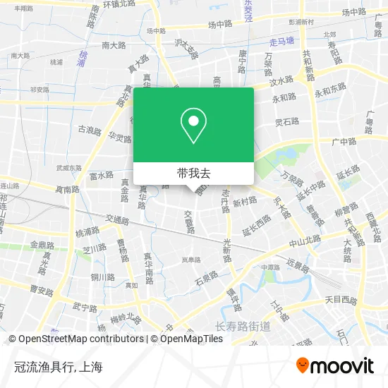 冠流渔具行地图