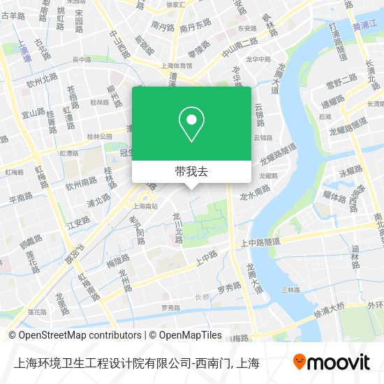 上海环境卫生工程设计院有限公司-西南门地图