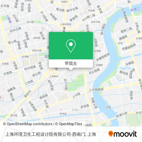 上海环境卫生工程设计院有限公司-西南门地图