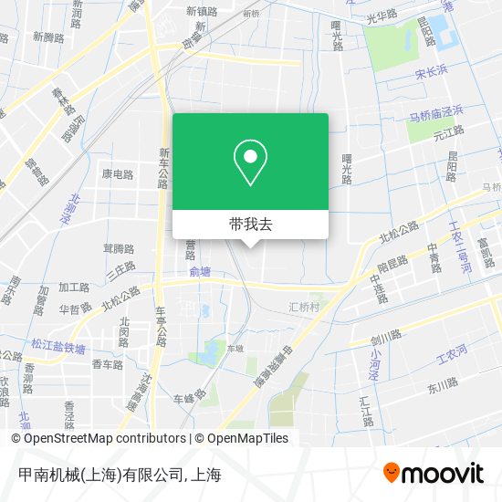 甲南机械(上海)有限公司地图