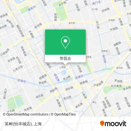 英树(怡丰城店)地图