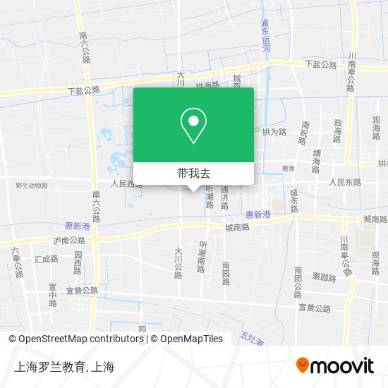 上海罗兰教育地图