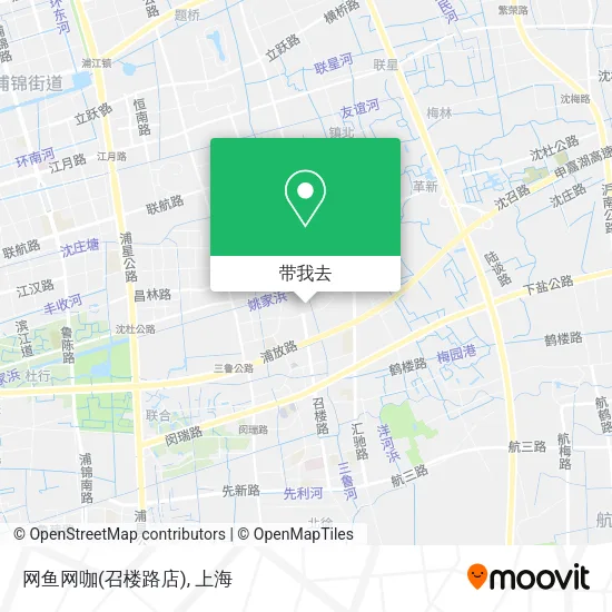网鱼网咖(召楼路店)地图
