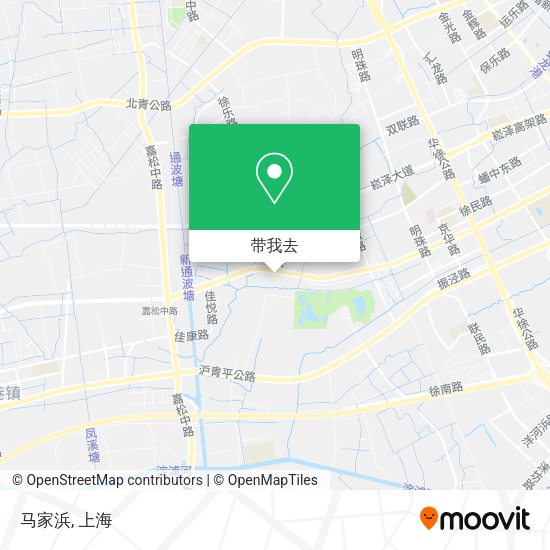 马家浜地图