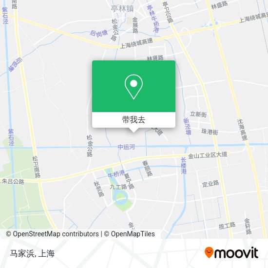 马家浜地图