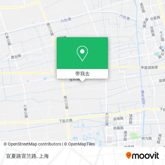 宣夏路宣兰路地图