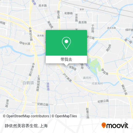 静依然美容养生馆地图