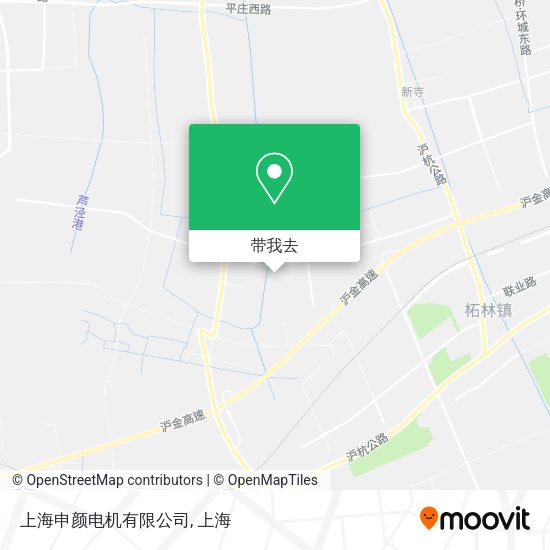 上海申颜电机有限公司地图