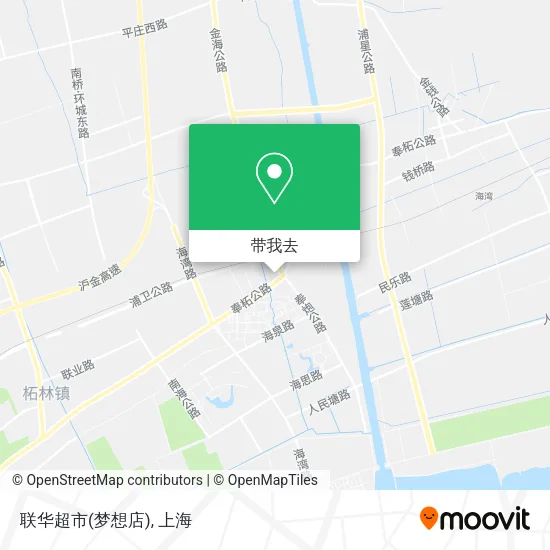 联华超市(梦想店)地图