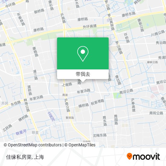 佳缘私房菜地图
