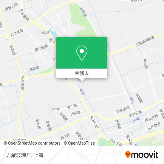 力聚玻璃厂地图