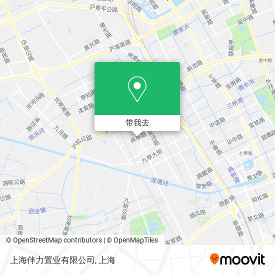 上海伴力置业有限公司地图
