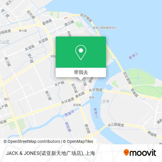 JACK & JONES(诺亚新天地广场店)地图