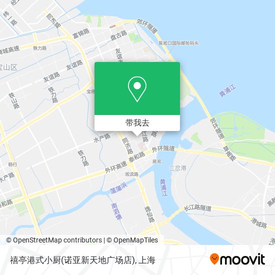 禧亭港式小厨(诺亚新天地广场店)地图