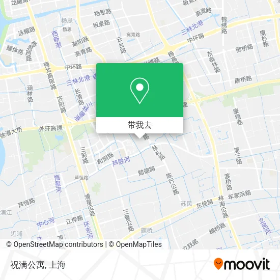 祝满公寓地图