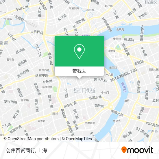 创伟百货商行地图