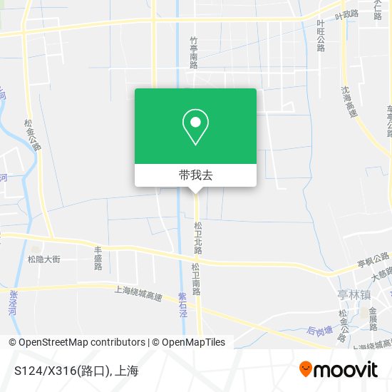 S124/X316(路口)地图