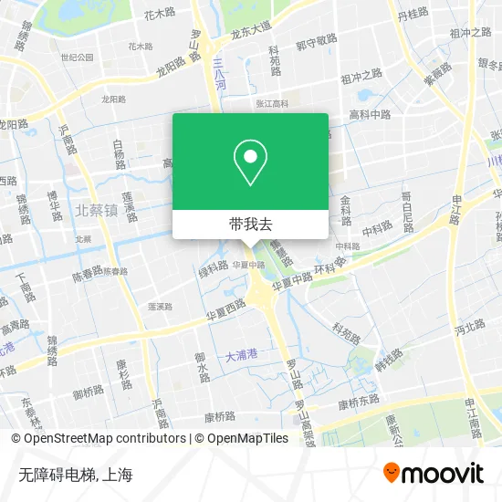 无障碍电梯地图