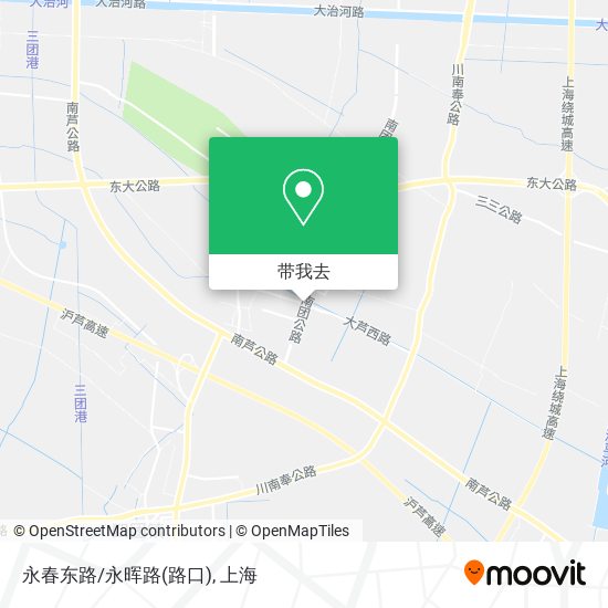 永春东路/永晖路(路口)地图