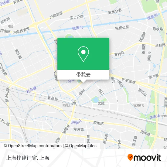 上海梓建门窗地图