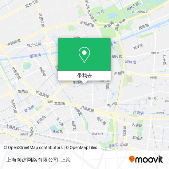 上海领建网络有限公司地图