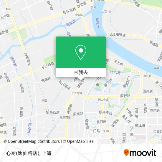心厨(逸仙路店)地图
