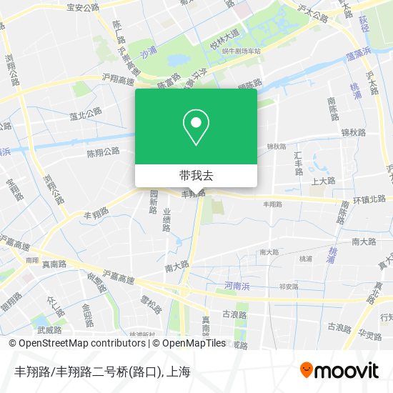 丰翔路/丰翔路二号桥(路口)地图