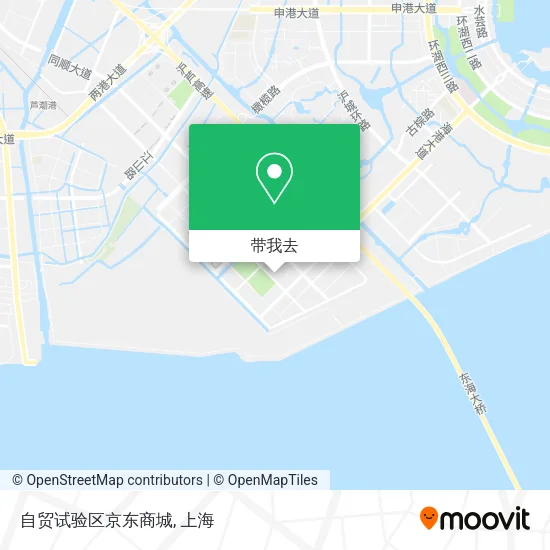 自贸试验区京东商城地图