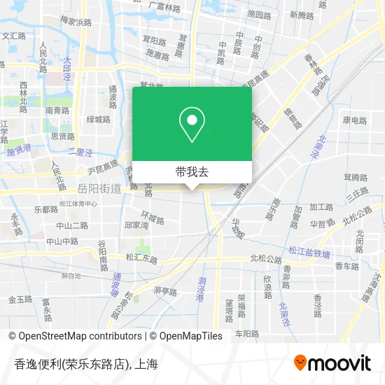 香逸便利(荣乐东路店)地图