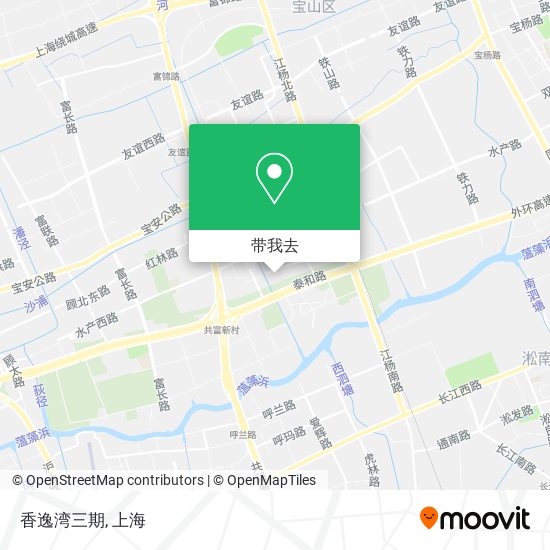 香逸湾三期地图