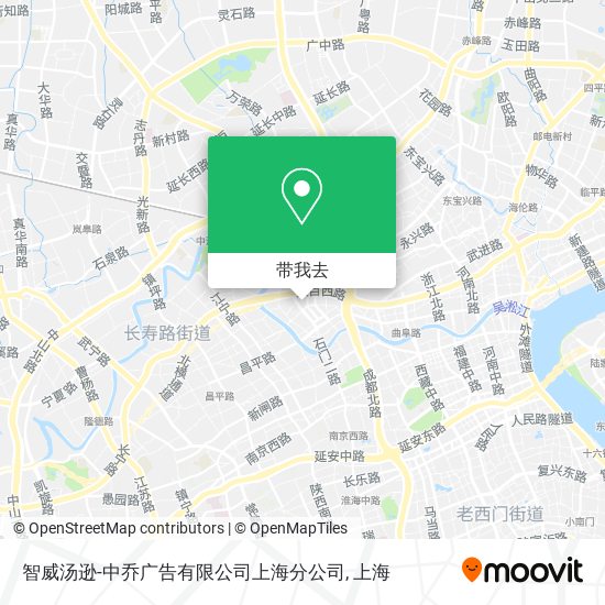 智威汤逊-中乔广告有限公司上海分公司地图