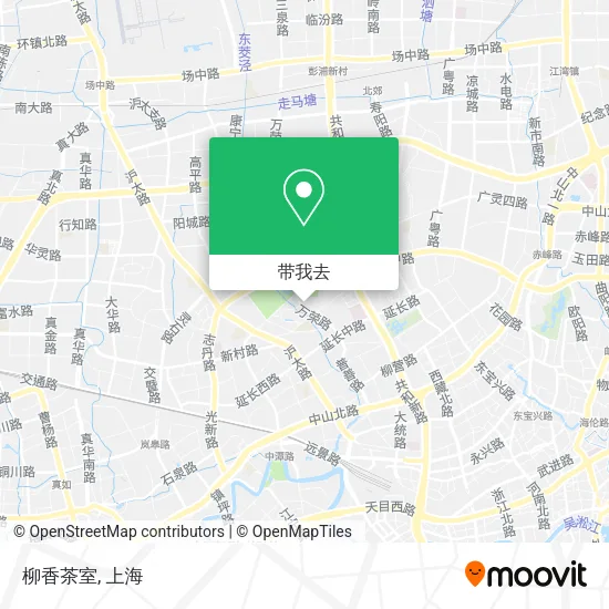 柳香茶室地图
