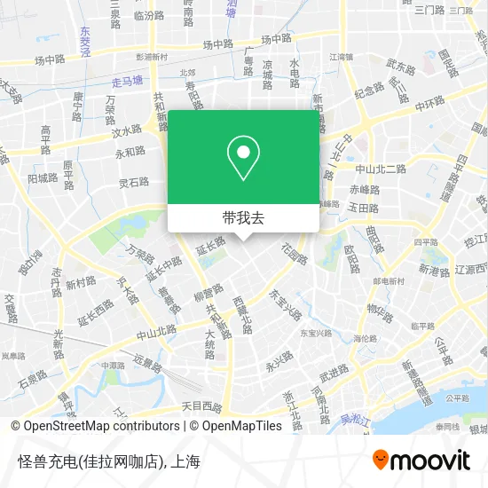 怪兽充电(佳拉网咖店)地图