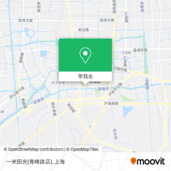 一米阳光(青峰路店)地图