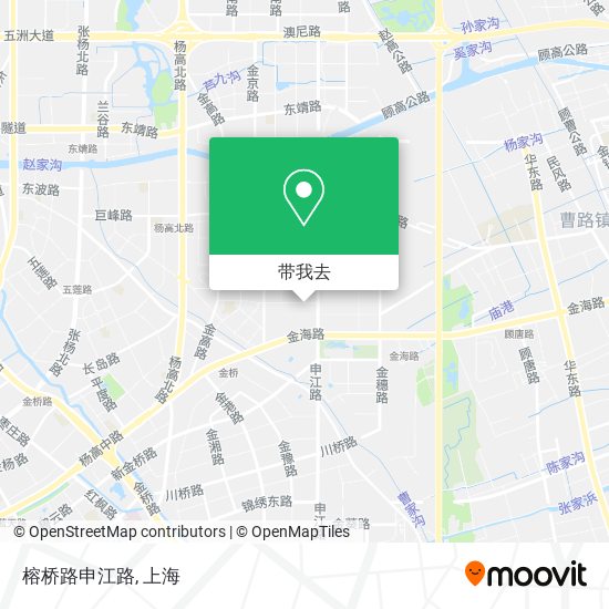 榕桥路申江路地图