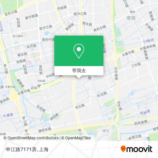 申江路7171弄地图