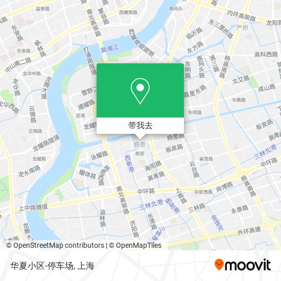 华夏小区-停车场地图