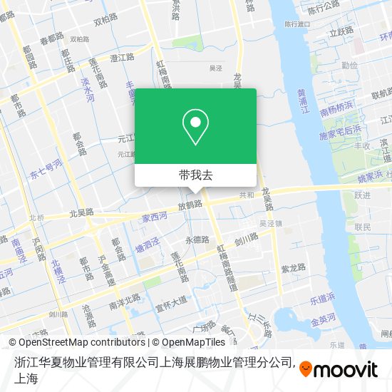 浙江华夏物业管理有限公司上海展鹏物业管理分公司地图