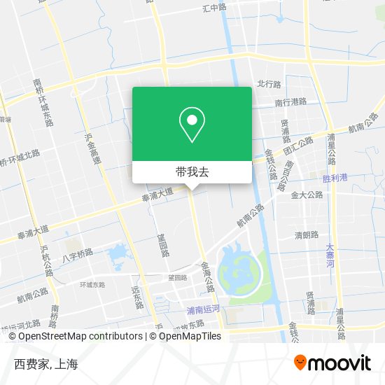 西费家地图
