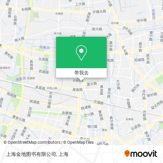 上海金地图书有限公司地图