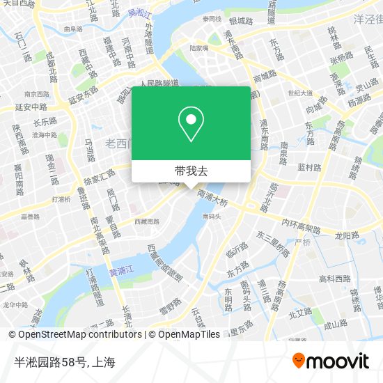 半淞园路58号地图