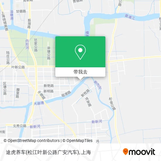 途虎养车(松江叶新公路广安汽车)地图